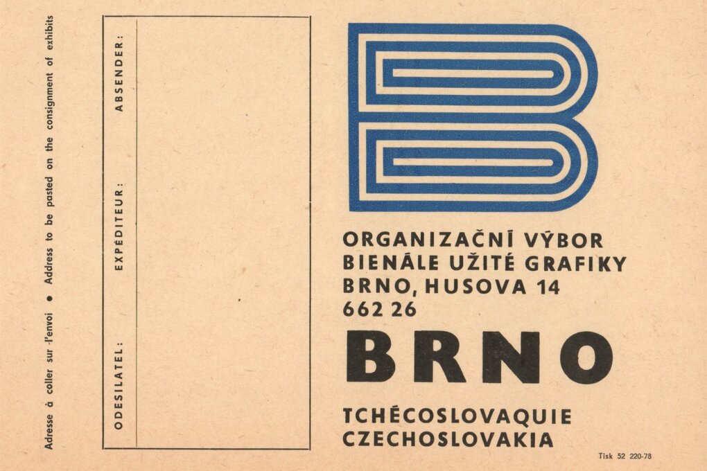 X. bienále užité grafiky Brno 1982